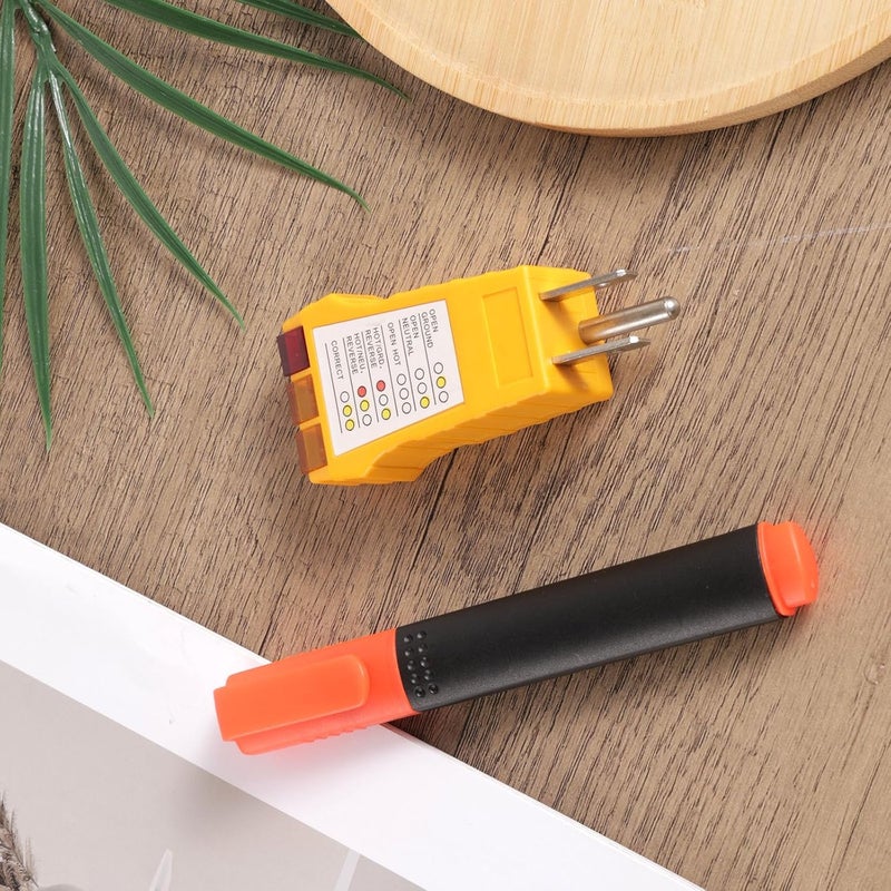 BTFO Grounding Tester Kit, Conductivity Test Pen & Outlet Continuity Tester Ground Product Test Kit for Mat Pads Sheets Pillow Cases Blankets Wristband Accessories (US Standard Outlet) - Image 3